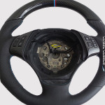 BMW E90 OEM CARBON FIBER STEERING WHEEL - Image 5