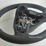 BMW 5 Series f10 Full Leather Steering Wheel - Image 9