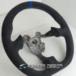 Honda S2000 Steering Wheel Flat Bottom Suede - Image 2