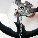 Honda S2000 Steering Wheel Flat Bottom Suede - Image 4
