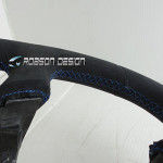 Honda S2000 Steering Wheel Flat Bottom Suede - Image 5