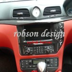 MASERATI GRAN TURISMO CARBON FIBER (CENTER BUTTON,CENTER TV,CENTER AUDIO AND CENTER HAZEL) (4PCS SET) - Image 2