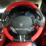Maserati Granturismo / Quattroporte carbon fiber steering wheel - Image 5