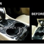Maserati GranTurismo / Quattroporte Carbon fiber Shift Panel - Image 3
