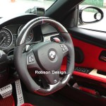 BMW E90 E91 E92 E93 Carbon Fiber Steering Wheel - Image 5