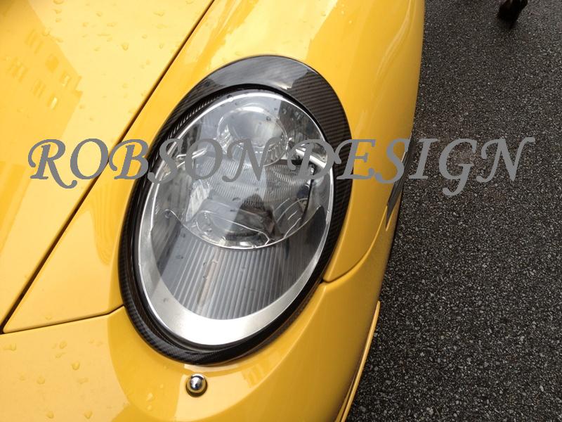 PORSCHE 997 /987 BOXSTER / CARRERA / CAYMAN CARBON FIBER EYE LID