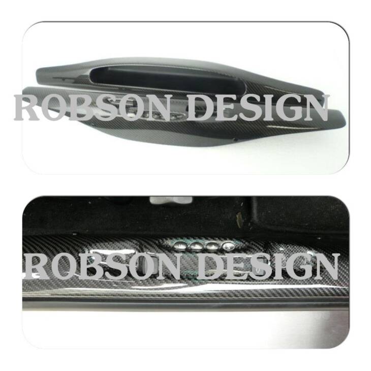 PORSCHE 997 CARRERA C2 CARBON FIBER DOOR LOWER HANDLE (2PCS SET)