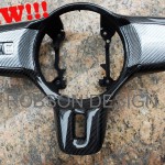 MITSUBISHI LANCER EX/EVO 10  STEERING COVER+SWITCHES CARBON FIBER - Image 2