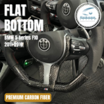 BMW M5 M6 M7 F10 F11 F07 F06 F12 F13 F01 F02 F03 F04 LCI M Sport Carbon Fiber Steering wheel - Image 4