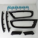 BMW Z4 Front Lamp Cover 6Pcs/Set Carbon Fiber - Image 2