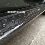 BMW X6 Side Door Sill Plate Carbon Fiber - Image 3