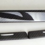 BMW E90 Front Drink Holder Cover 3Pcs/Set Carbon Fiber - Image 2