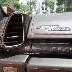 Ferrari 458 customized carbon fiber interior panels / steering wheel, Car  Accessories, Accessories on Carousell