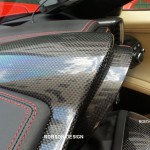 FERRARI 458 INSTRUMENT SURROUND  PLAIN CARBON FIBER - Image 2