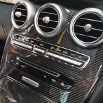 Mercedes C Class W205 CENTRE CONSOLE PANEL CARBON FIBER - Image 2