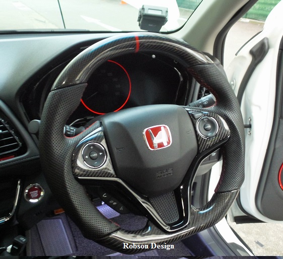 Honda vezel deals steering wheel size