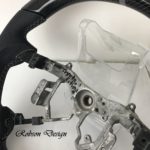 Toyota Estima / Mark X  / Camry CARBON FIBER STEERING WHEEL - Image 2