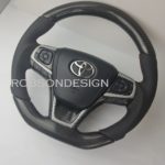 Toyota Harrier / Esquire / Camry / Noah carbon fiber steering wheel (2018 to 2020) - Image 2
