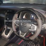 Toyota Harrier / Esquire / Camry / Noah carbon fiber steering wheel (2018 to 2020) - Image 3