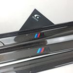 BMW E46 CARBON FIBER DOOR SILL PLATE (4pcs) - Image 6