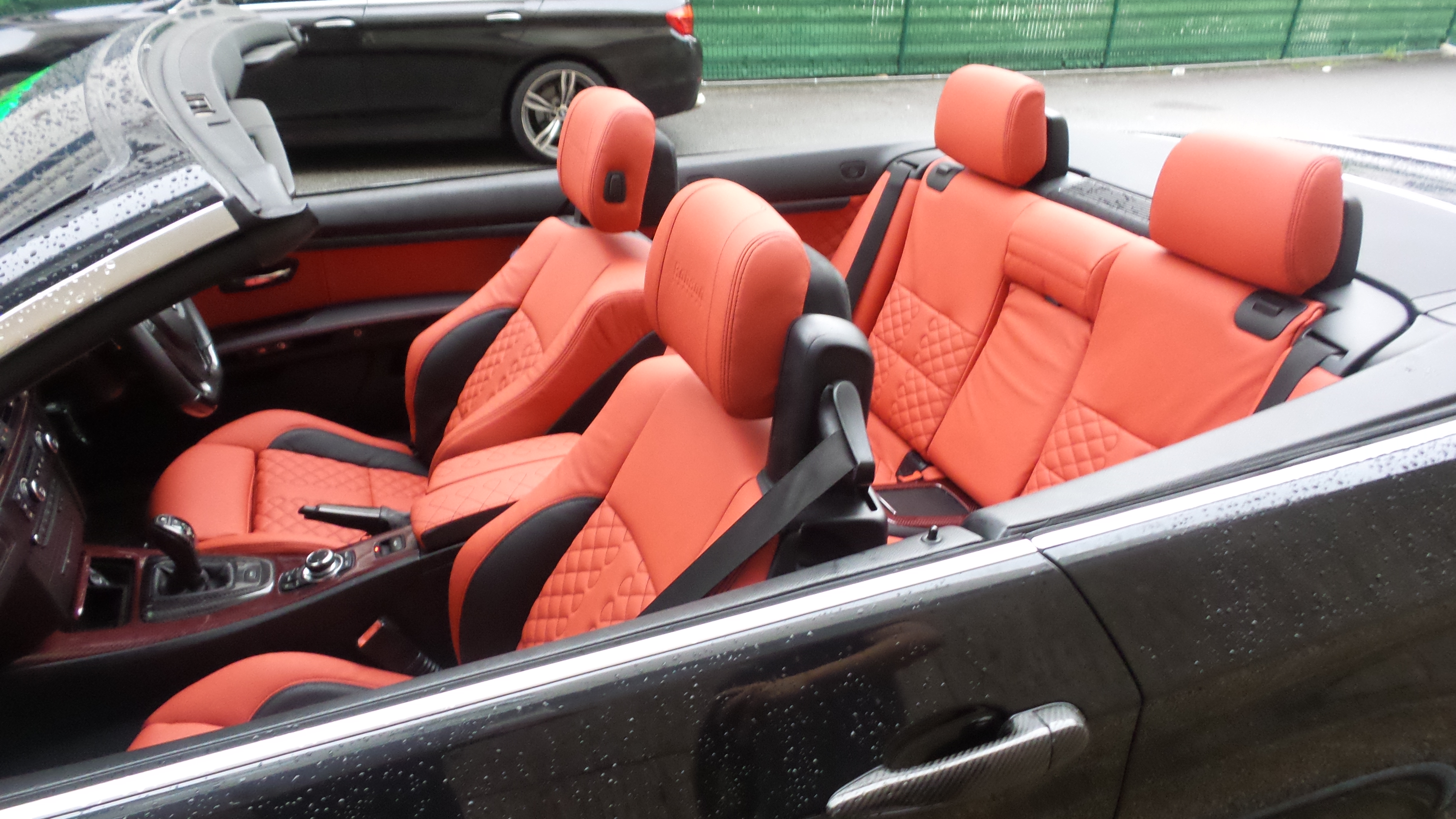 BMW E93 Cabrio M Sport Red Leather Interior Seats Electric Memory 2006-2013  | eBay