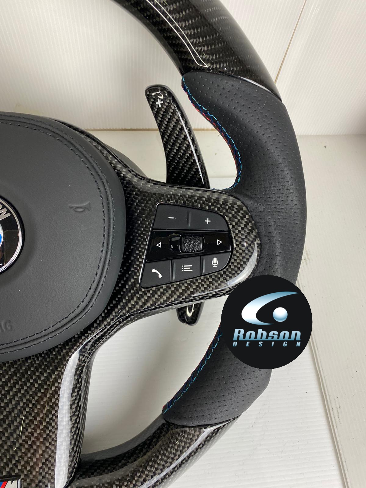 BMW 5 Series G30 M Sport Carbon Fiber Steering wheel – Robson Design ...