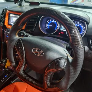 HYUNDAI i30 CARBON FIBER STEERING WHEEL
