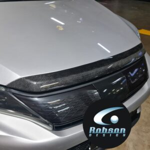 Toyota Harrier carbon fiber front Garnish