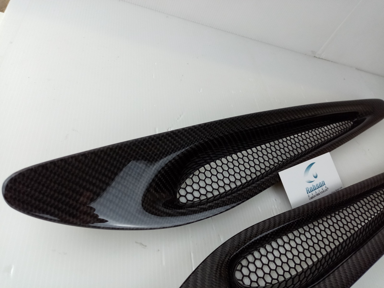 McLaren 720s Carbon Fiber Hood Vents 2pcs set u2013 Robson Design 