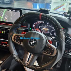 BMW 5 Series G30/M5 F90 Carbon Fiber Steering Wheel