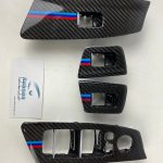 BMW 5 Series G30 /F90 M Sport Carbon Fiber Power Window Trims - Image 2