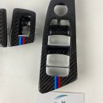 BMW 5 Series G30 /F90 M Sport Carbon Fiber Power Window Trims - Image 6