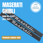 MASERATI GHIBLI  DOOR SILL PLATE CARBON FIBER(2018-2023) - Image 2