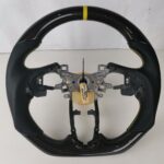 Honda Jazz Fit Vezel HRV Carbon Fiber Steering Wheel (Microfiber Leather) - Image 5