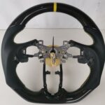Honda Jazz Fit Vezel HRV Carbon Fiber Steering Wheel (Microfiber Leather) - Image 2