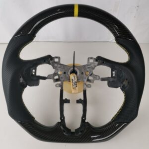 Honda Jazz Fit Vezel HRV Carbon Fiber Steering Wheel (Microfiber Leather)