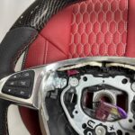Mercedes W205 W253 C class GLC | GLA Carbon Fiber Steering Wheel - Image 5