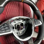 Mercedes W205 W253 C class GLC | GLA Carbon Fiber Steering Wheel - Image 2
