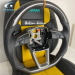 AUDI A1,S Line Q3 Q4 A4 A5 S5 RS5 SQ5 Q7 Q8 SQ7 RSQ8 Carbon Fiber Steering Wheel - Image 2