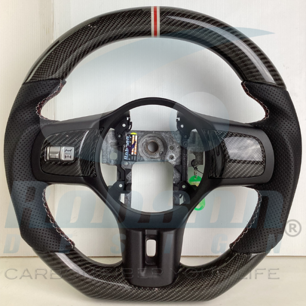 Mitsubishi Evo X 2008-2015 carbon Fiber Steering Wheel (core exchange required)