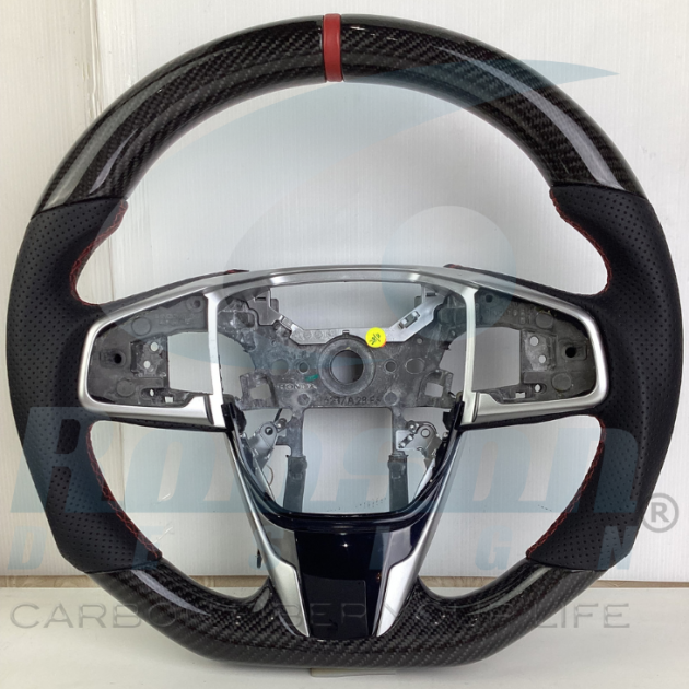 Honda 10th Gen Civic Si Type-R FK8 2016-2021 carbon Fiber Steering Wheel (core exchange required)