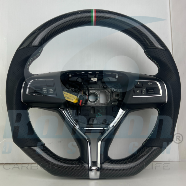 Maserati Ghibli Levante 2014-2017 carbon Fiber Steering Wheel (core exchange required)