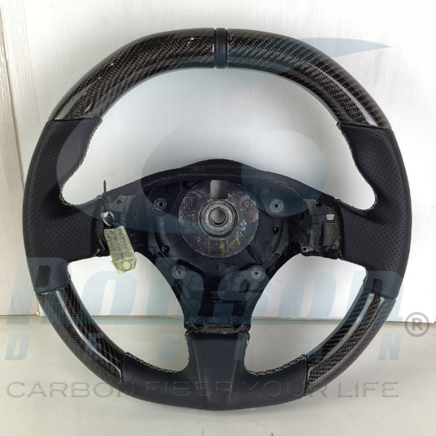 Maserati Quattroporte GranTurismo GranCabrio MC Stradale 2013-2019 carbon Fiber Steering Wheel (core exchange required)
