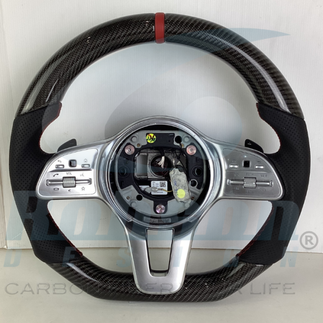 Mercedes Benz W118 W167 W177 W205 W253 W293 2020-2025 carbon Fiber Steering Wheel (core exchange required)