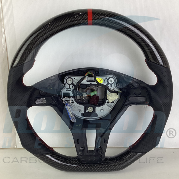 Mercedes Benz W204 C250 W117 CLA45 AMG C250 SLK250 carbon Fiber Steering Wheel (core exchange required)
