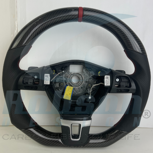 Volkswagen Golf Jetta MK6 Passat 2012-2015 carbon Fiber Steering Wheel (core exchange required)