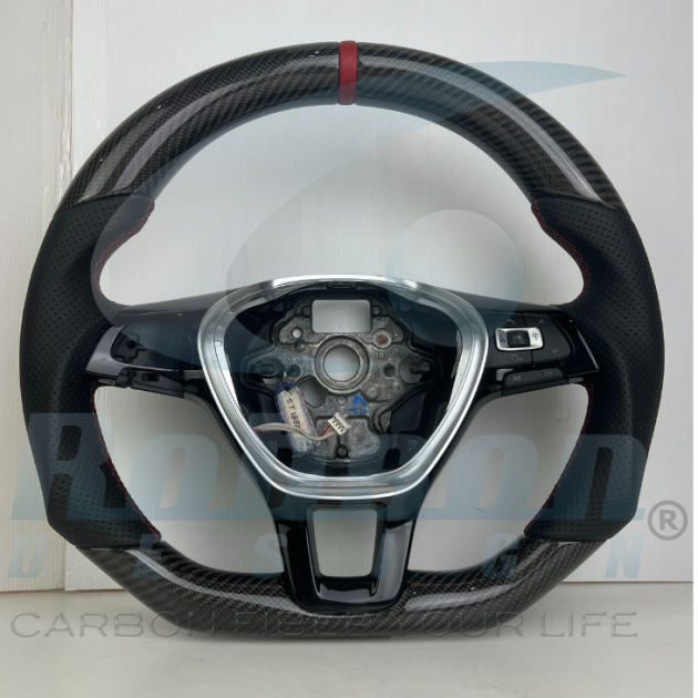 Volkswagen Golf Jetta MK6 2015-2018 carbon Fiber Steering Wheel (core exchange required)
