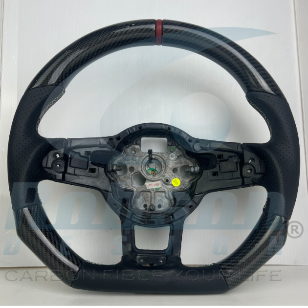 Volkswagen Golf GTI MK7 MK7.5 2015-2020 carbon Fiber Steering Wheel (core exchange required)