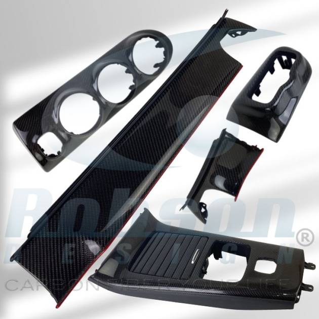 Mercedes Benz A Class W177 W247 B Class Genuine carbon Fiber Interior Panel (9pcs) 2019-2023(core exchange required)