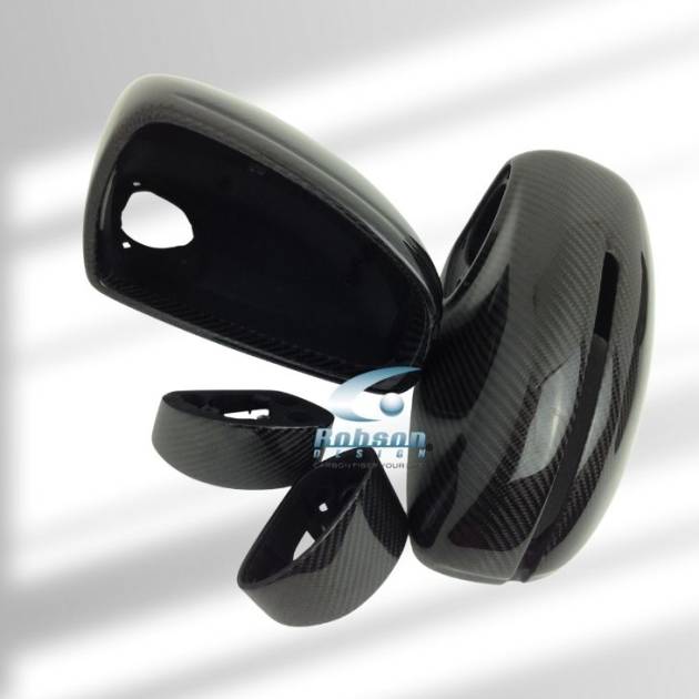 Audi R8 Premium Carbon Fiber Side Mirror Cover *4pcs*2008-2015 (core exchange required)